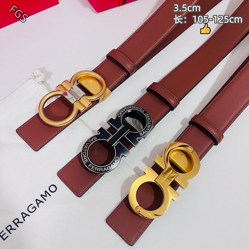 Ferragamo belt 35mmX105-125cm 8L273